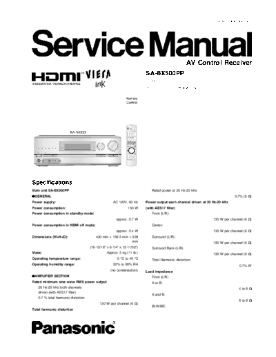 panasonic hfe panasonic sa-bx500pp service en  panasonic Audio SA-BX500 hfe_panasonic_sa-bx500pp_service_en.pdf
