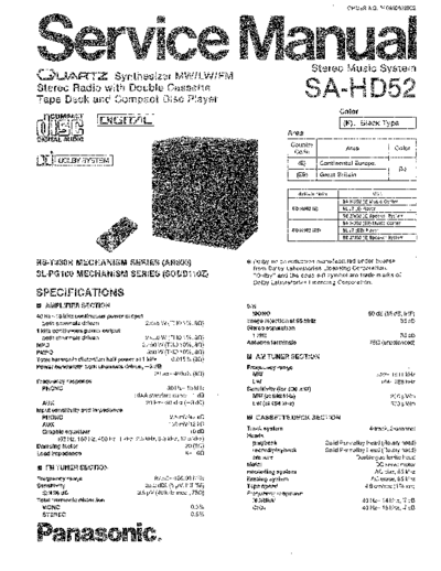 panasonic md9104026c2  panasonic Audio SA-HD52 md9104026c2.pdf
