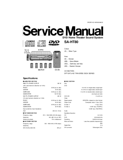 panasonic hfe panasonic sa-ht80 service  panasonic Audio SA-HT80 hfe_panasonic_sa-ht80_service.pdf