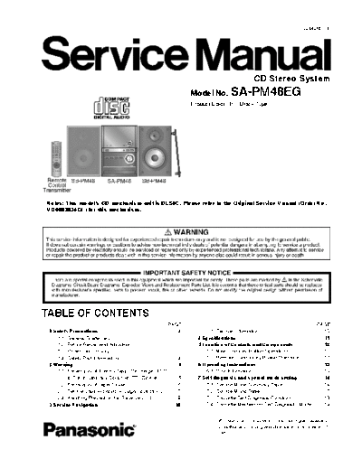 panasonic PSG0902007CE PRINTDB  panasonic Audio SA-PM48EG PSG0902007CE_PRINTDB.pdf