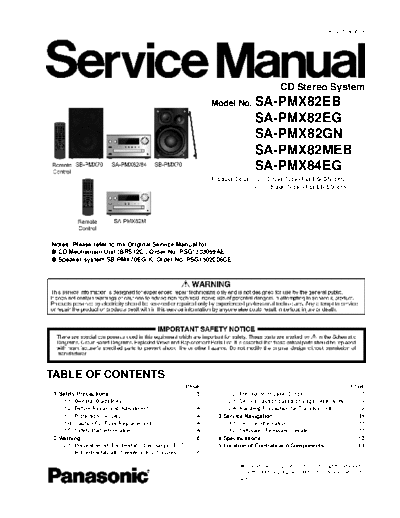 panasonic PSG1703006CE PRINTDB  panasonic Audio SA-PMX84EG PSG1703006CE_PRINTDB.pdf