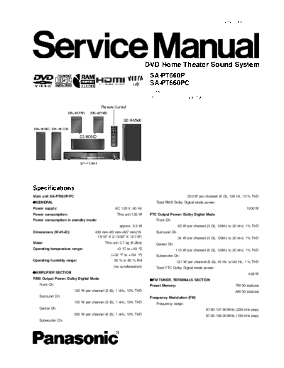 panasonic hfe panasonic sa-pt660p 660pc service  panasonic Audio SA-PT660 hfe_panasonic_sa-pt660p_660pc_service.pdf