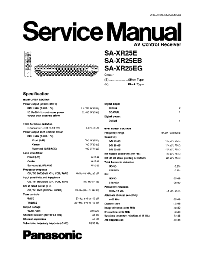 panasonic hfe panasonic sa-xr25 service en  panasonic Audio SA-XR25 hfe_panasonic_sa-xr25_service_en.pdf