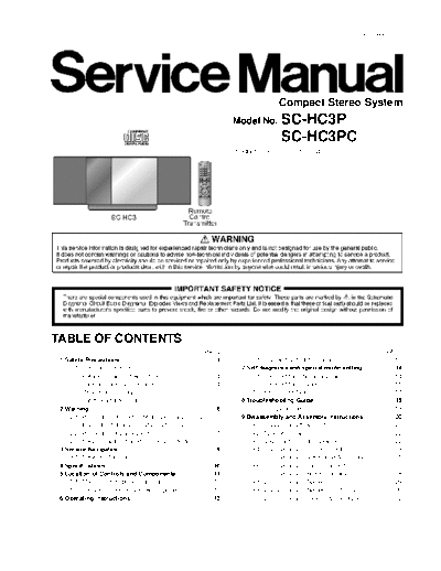 panasonic hfe panasonic sc-hc3p pc service  panasonic Audio SC-HC3P hfe_panasonic_sc-hc3p_pc_service.pdf