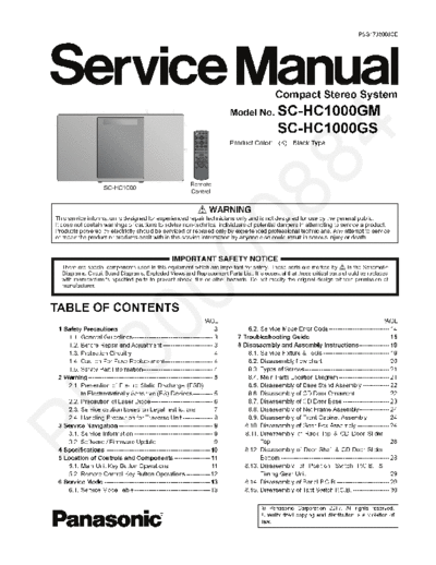 panasonic panasonic sc-hc1000 sm  panasonic Audio SC-HC1000 panasonic_sc-hc1000_sm.pdf