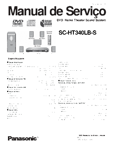 panasonic DVD+Panasonic+SC+HT340LBS+Home+Theater  panasonic Audio SC-HT340LB-S DVD+Panasonic+SC+HT340LBS+Home+Theater.pdf