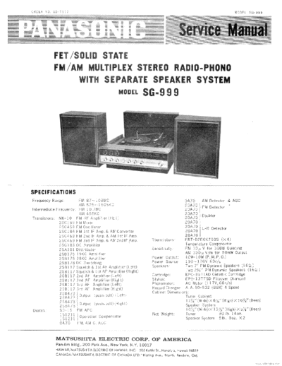 panasonic hfe panasonic sg-999 service en  panasonic Audio SG-999 hfe_panasonic_sg-999_service_en.pdf