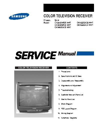 Samsung -ck564  Samsung TV CK564BSX3S samsung-ck564.zip