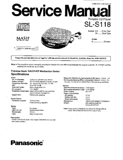 panasonic hfe   sl-s118 service en  panasonic Audio SL-S118 hfe_panasonic_sl-s118_service_en.pdf