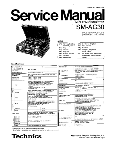 panasonic 7050 - manual de servicio  panasonic Audio SM-AC30 7050 - manual de servicio.pdf
