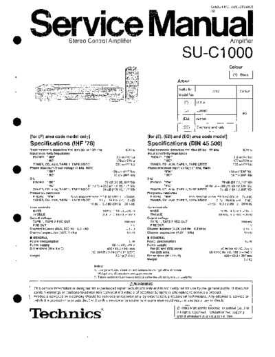 panasonic Ac1000  panasonic Audio SU-C1000 Ac1000.pdf
