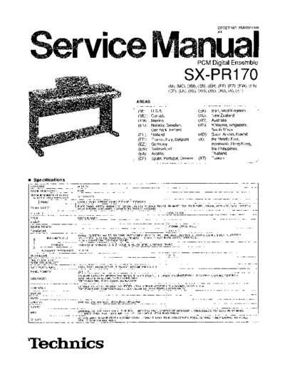 panasonic 4235 - manual de servicio  panasonic Audio SX-PR170 4235 - manual de servicio.pdf