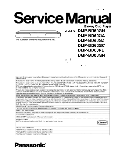 panasonic hfe panasonic dmp-bd60 bd80 service vol2 en  panasonic Blue Ray DMP-BD60 hfe_panasonic_dmp-bd60_bd80_service_vol2_en.pdf