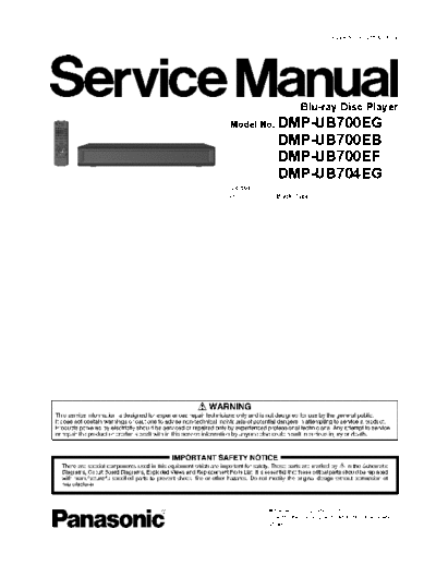 panasonic pcz1609180ce  panasonic Blue Ray DMP-UB704EG pcz1609180ce.pdf