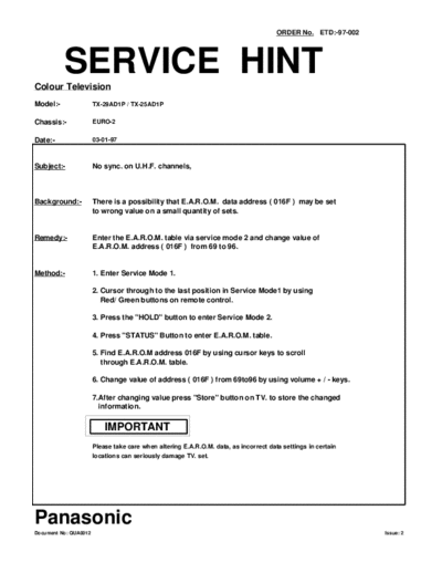 panasonic 97002  panasonic Bullettines Bulletins 97002.pdf