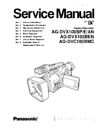 panasonic panasonic ag-dvx100bp e an dvx102ben dvc180bmc  panasonic Cam AG-DVX102BEN panasonic_ag-dvx100bp_e_an_dvx102ben_dvc180bmc.pdf