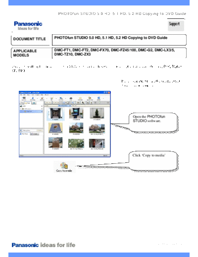 panasonic PHOTOfun STUDIO 5HD+5 1HD+5-2HD Copy to DVD  panasonic Cam DMC-TZ10 PHOTOfun_STUDIO_5HD+5_1HD+5-2HD_Copy_to_DVD.pdf