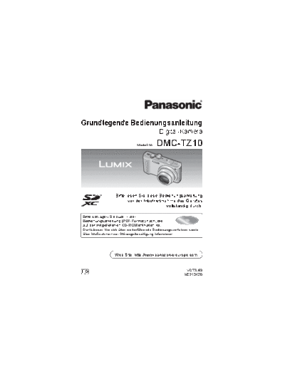 panasonic vqt2l63-ger  panasonic Cam DMC-TZ10 vqt2l63-ger.pdf