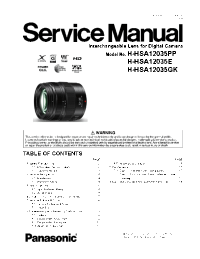 panasonic dsc1703008ce  panasonic Cam H-HSA12035GK dsc1703008ce.pdf