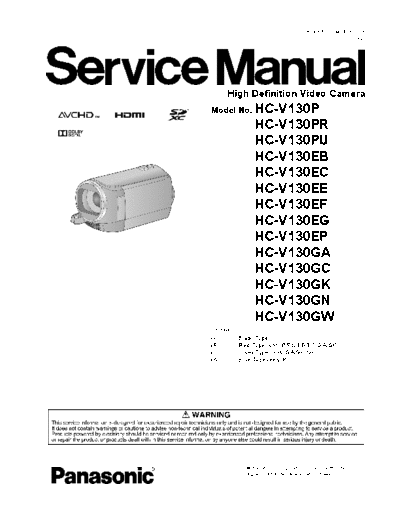 panasonic vm1402001ce  panasonic Cam HC-V130EG vm1402001ce.pdf