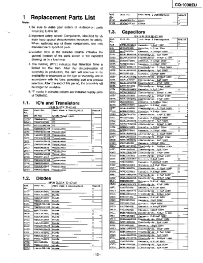 panasonic 90252909  panasonic Car Audio CQ-1000EU 90252909.PDF