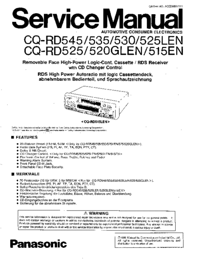 panasonic CQ-RD515EN-RD520GLEN-RD525-LEN-RD530-RD535-RD545  panasonic Car Audio CQ-RD515EN-RD520GLEN-RD525-LEN-RD530-RD535-RD545 CQ-RD515EN-RD520GLEN-RD525-LEN-RD530-RD535-RD545.rar