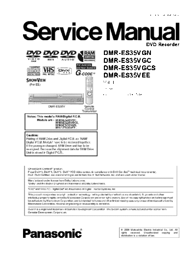 panasonic DMR-ES35VG-VE  panasonic DVD DMR-ES35 DMR-ES35VG-VE.pdf