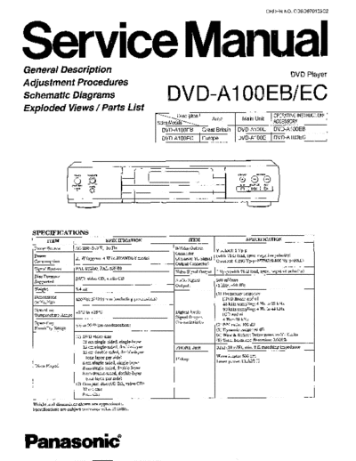 panasonic hfe panasonic dvd-a100 service en  panasonic DVD DVD-A100 hfe_panasonic_dvd-a100_service_en.pdf