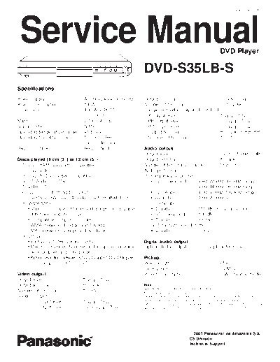 panasonic dvd s35lb s 581  panasonic DVD DVD-S35 dvd_s35lb_s_581.pdf