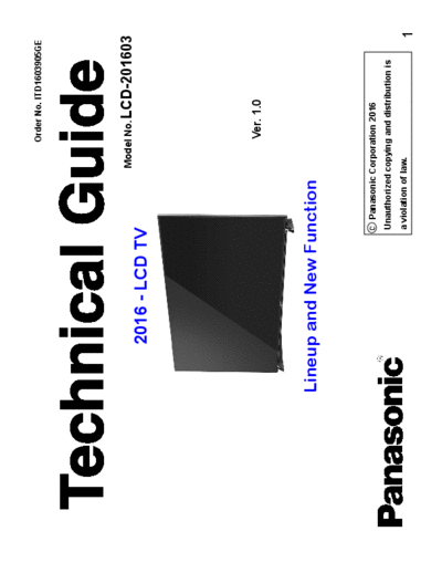 panasonic 2016lcd technical guide lineup25mar2016  panasonic LCD 2016 Training Manual 2016lcd_technical_guide_lineup25mar2016.pdf