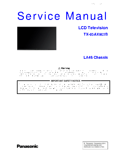 panasonic PCZ1409171CE  panasonic LCD LA48 chassis PCZ1409171CE.pdf