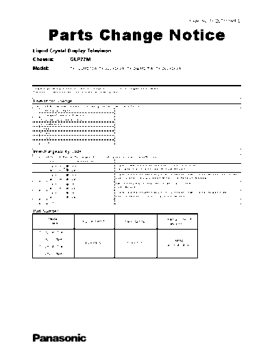 panasonic PCZ0711143PE  panasonic LCD TX-26LMD70A PCZ0711143PE.pdf