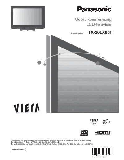 panasonic TQB0E0691B  panasonic LCD TX-26LX80F  chassis GLP23A TQB0E0691B.pdf