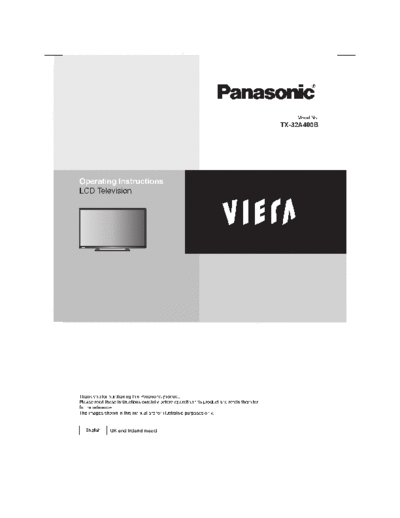 panasonic TZZ00001517A  panasonic LCD TX-32A400B TZZ00001517A.pdf