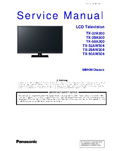 panasonic MQM1406001V7  panasonic LCD TX-50A300E MQM1406001V7.pdf
