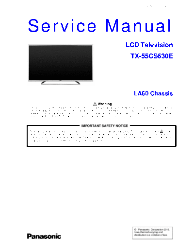 panasonic PCZ1502007CE  panasonic LCD TX-55CS630E PCZ1502007CE.pdf