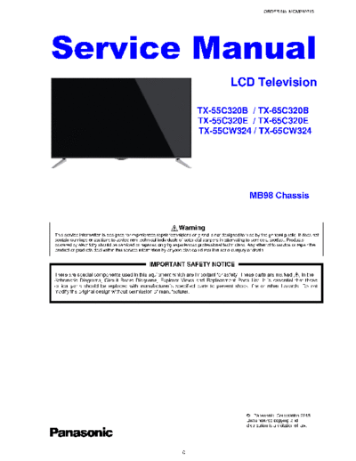 panasonic MQM280715 MB98  panasonic LCD TX-55CW324 MQM280715_MB98.pdf