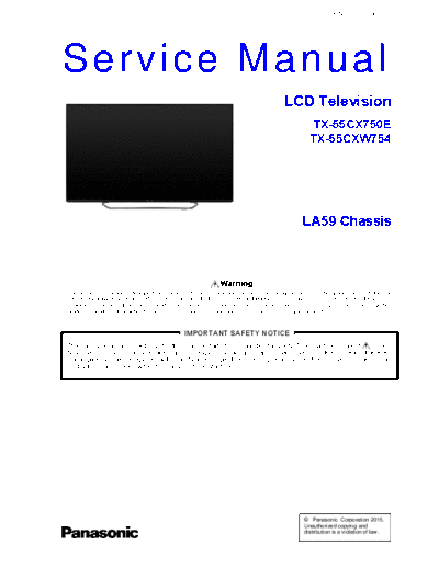 panasonic PCZ1504062CE  panasonic LCD TX-55CXF757 PCZ1504062CE.pdf