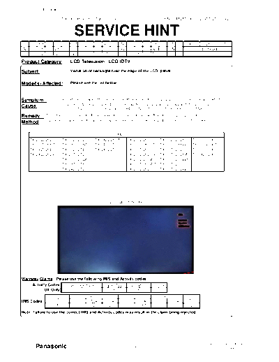 panasonic MQMSH0001DG170211REV2 TXL--D25 D26 Variations LCD Panel  panasonic LCD TX-L37D28EW MQMSH0001DG170211REV2_TXL--D25_D26_Variations_LCD_Panel.pdf
