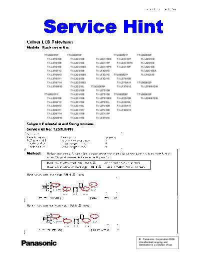 panasonic PCZ0906101BE a  panasonic LCD TX-LF32X15 PCZ0906101BE_a.pdf