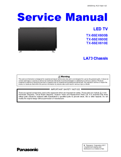 panasonic PCZ1702011CE  panasonic LED LA73  chassis PCZ1702011CE.pdf