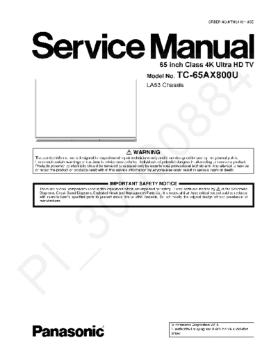 panasonic panasonic tc-65ax800u chassis la53  panasonic LED TC-65AX800U chassis  LA53 panasonic_tc-65ax800u_chassis_la53.pdf