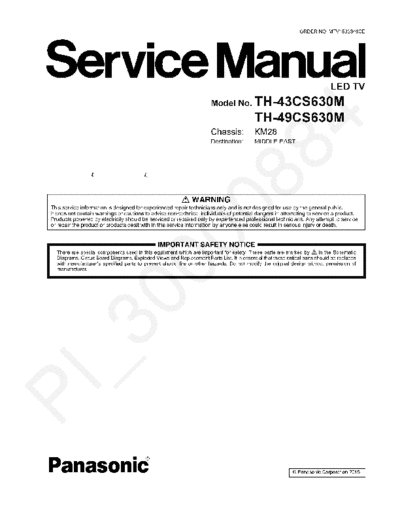 panasonic panasonic th-49cs630m chassis km28  panasonic LED TH-49CS630M panasonic_th-49cs630m_chassis_km28.pdf