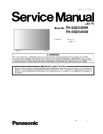 panasonic TH-55DX400K Training+Manual Technical Guide  panasonic LED TH-55DX400K Training Manual Panasonic_TH-55DX400K_Training+Manual_Technical_Guide.pdf