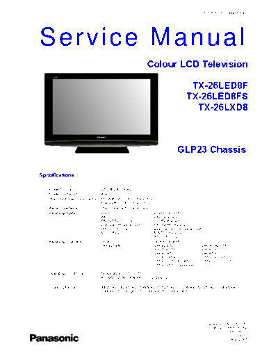 panasonic panasonic tx-26led8f fs tx-26lxd8 ch glp23  panasonic LED TX-26LXD8  chassis GLP23 panasonic_tx-26led8f_fs_tx-26lxd8_ch_glp23.pdf