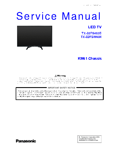 panasonic PCZ1805067CE  panasonic LED TX-32FS403E PCZ1805067CE.pdf