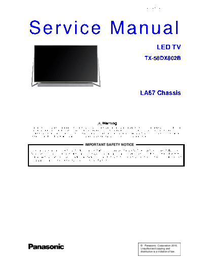 panasonic PCZ1605142CE  panasonic LED TX-58DX802B  chassis LA67 PCZ1605142CE.pdf