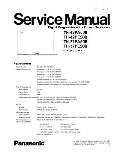 panasonic TH-37PE50B 37PA50E 42PE50B 42PA50E GP8DE[1].part5  panasonic Plasma TV TH-37PE50B TH-37PE50B_37PA50E_42PE50B_42PA50E_GP8DE[1].part5.rar
