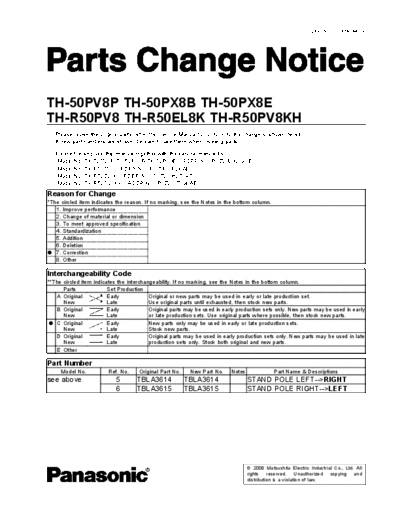 panasonic 4stand pole e 56  panasonic Plasma TV TH-50PX8E 4stand_pole_e_56.pdf