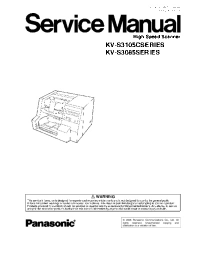 panasonic panasonic kv-s3105c kv-s3085c sm  panasonic Printer KV-S3105C panasonic_kv-s3105c_kv-s3085c_sm.pdf